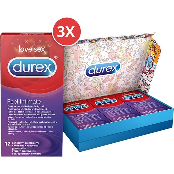 Prezervative DUREX Feel Intimate, 36buc