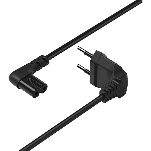 Cablu alimentare HAMA 137230, 3m, 2 pini, negru