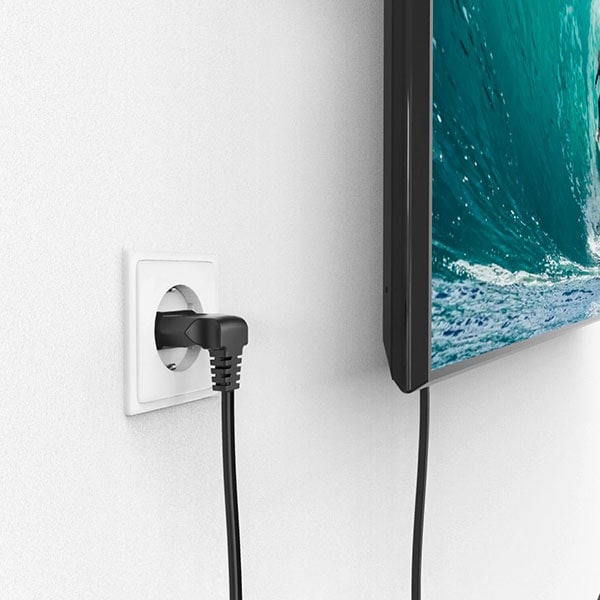 Cablu alimentare HAMA 137230, 3m, 2 pini, negru