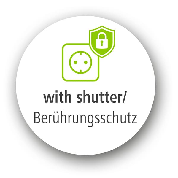 Prelungitor HAMA 47884, 3 prize, 1.5m, negru-albastru