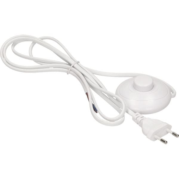 Cablu alimentare cu comutator ORNO OR-AE-1395/W, 3680W, 16A, 2m, alb