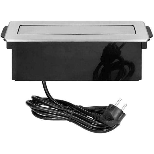 Prelungitor ORNO OR-GM-9014(GS)/B-G, 3 prize, 2 x USB, 2m, negru