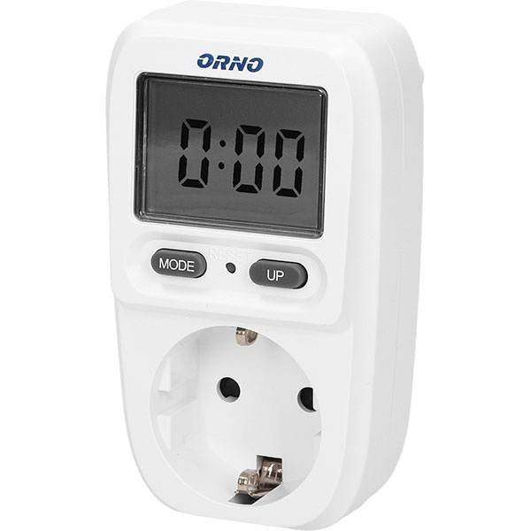 Priza programabila ORNO OR-WAT-419(GS), 3680W, 16A, alb