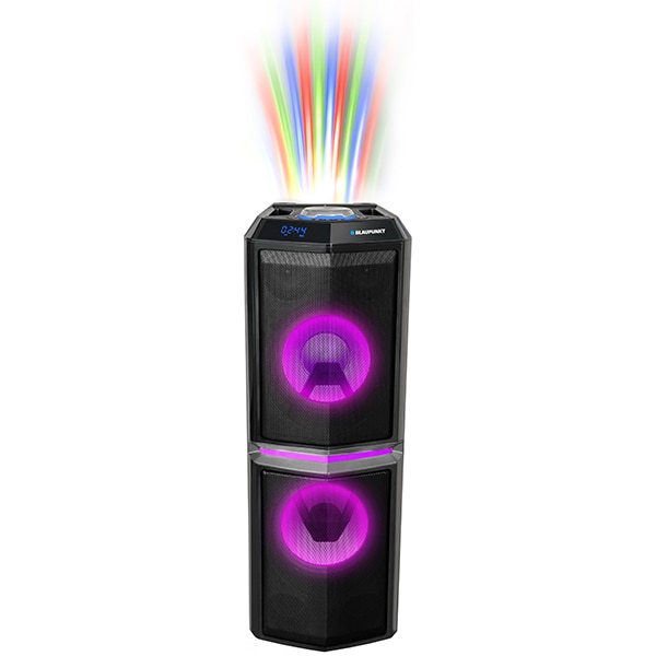 Boxa portabila BLAUPUNKT PS10DB, Bluetooth, Radio FM, Karaoke, negru