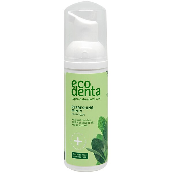 Spuma de gura cu efect racoritor ECODENTA, 50ml