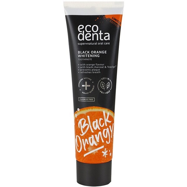 Pasta de dinti pentru albire cu portocale si teavigo ECODENTA, 100ml