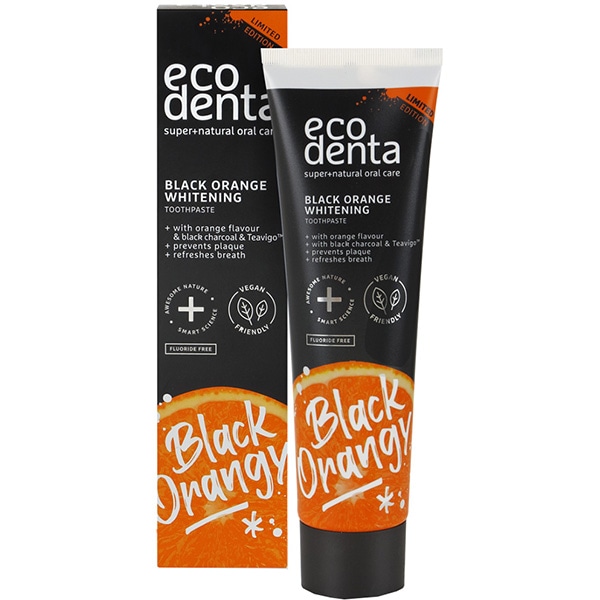Pasta de dinti pentru albire cu portocale si teavigo ECODENTA, 100ml