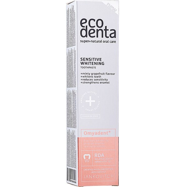 Pasta de dinti cu efect de albire ECODENTA Omyadent, 100ml