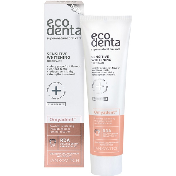 Pasta de dinti cu efect de albire ECODENTA Omyadent, 100ml