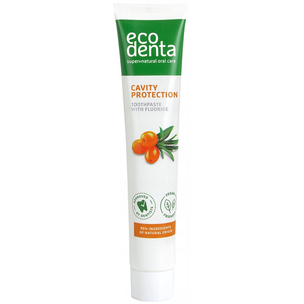 Pasta de dinti naturala cu catina pentru protectia cavitatii orale ECODENTA, 75ml