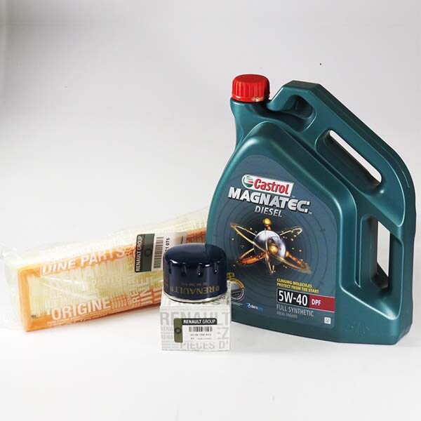 Pachet schimb ulei CASTROL DACIA LOGAN 1.5dci