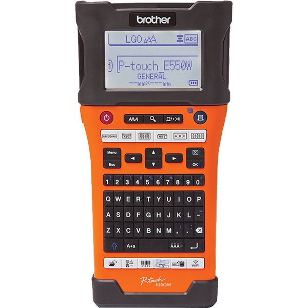 Imprimanta de etichetare industriala BROTHER PT-E550W, USB, Wi-Fi