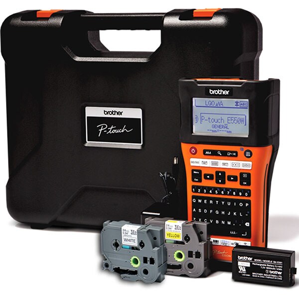 Imprimanta de etichetare industriala BROTHER PT-E550W, USB, Wi-Fi