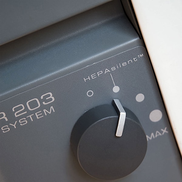 Purificator aer BLUEAIR 203 Slim, 3 trepte viteza, 80W, alb