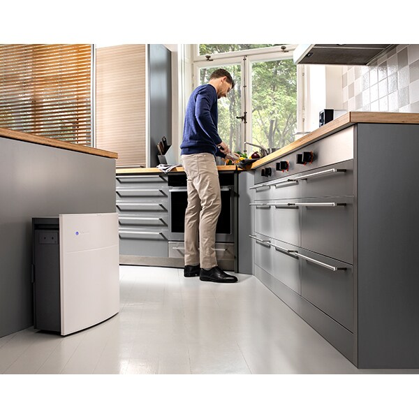 Purificator aer BLUEAIR Classic 280i, 3 trepte de viteza, Hepa, Smart Wi-Fi, alb