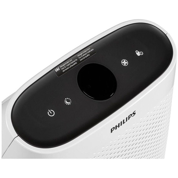 Purificator aer PHILIPS AC1214/10, 4 trepte viteza, Hepa, Wi-Fi, alb-negru 