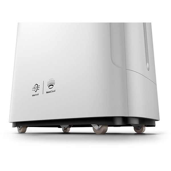 Purificator aer PHILIPS AC2729/50, 4 trepte viteza, Hepa, Umidificare, alb-negru