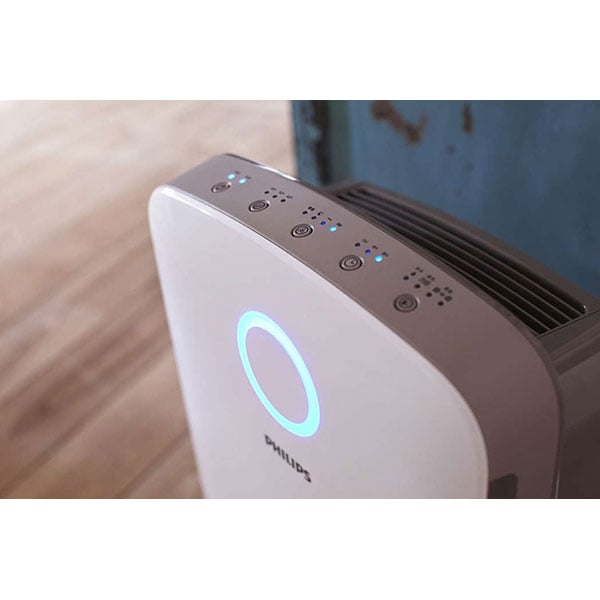 Combi 2-in-1 purificator si umidificator PHILIPS AC4080/10, 3 trepte de viteza, HEPA, alb