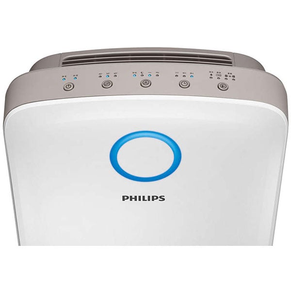 Combi 2-in-1 purificator si umidificator PHILIPS AC4080/10, 3 trepte de viteza, HEPA, alb
