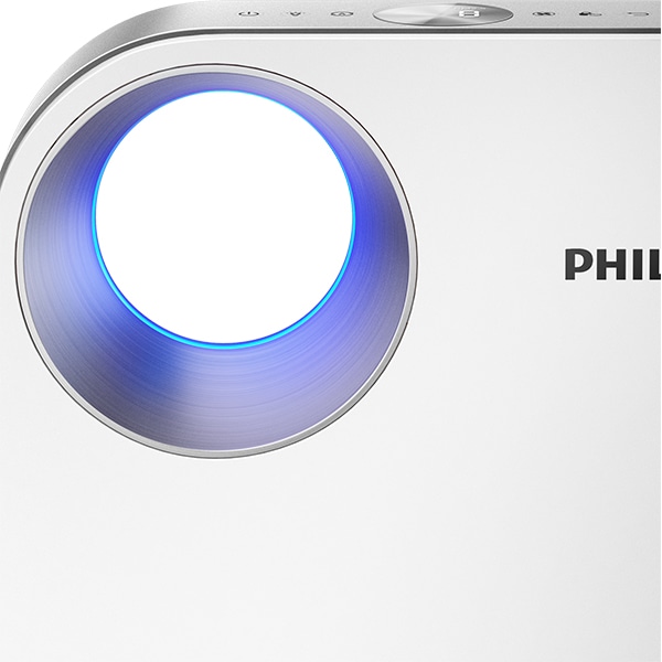 Purificator aer PHILIPS AC4550/50, 4 trepte viteza, Hepa, Control aplicatie, alb-argintiu 