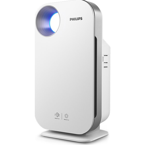 Purificator aer PHILIPS AC4550/50, 4 trepte viteza, Hepa, Control aplicatie, alb-argintiu 