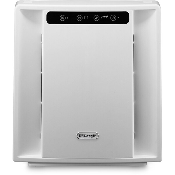 Purificator aer DELONGHI AC75, 3 trepte viteza, Hepa+Carbon, alb