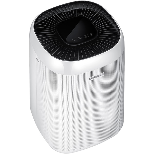 Purificator aer SAMSUNG AX34R3020WW/EU, 3 trepte viteza, Hepa, Senzor praf, alb-negru