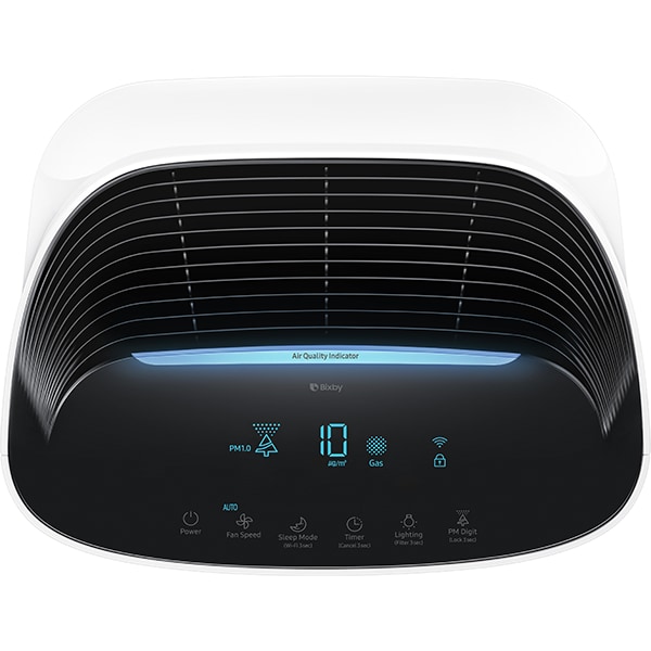 Purificator aer SAMSUNG AX60R5080WD/EU, 3 trepte viteza, Hepa, Wi-Fi, alb-negru