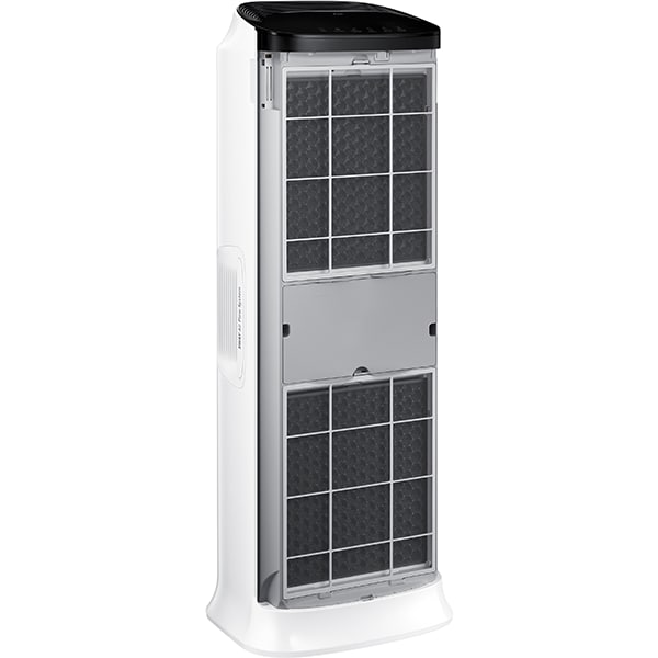 Purificator aer SAMSUNG AX90R7080WD/EU, 3 trepte viteza, Hepa, Wi-Fi, alb-negru