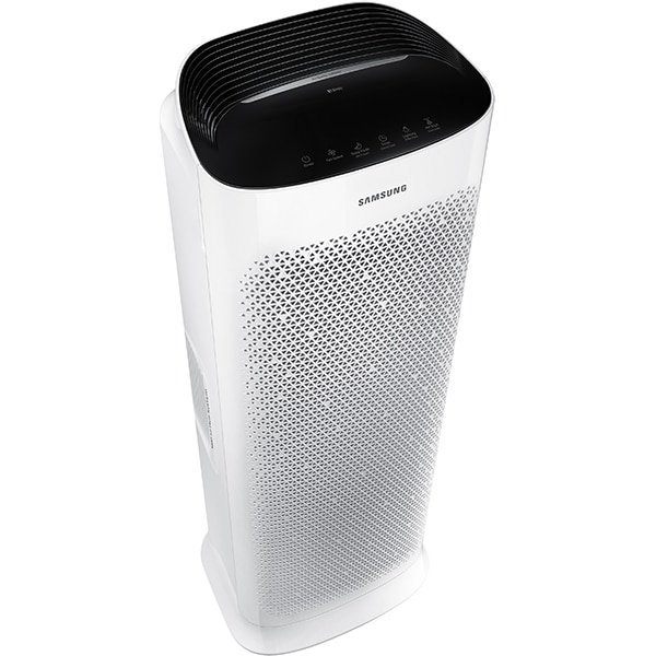 Purificator aer SAMSUNG AX90R7080WD/EU, 3 trepte viteza, Hepa, Wi-Fi, alb-negru