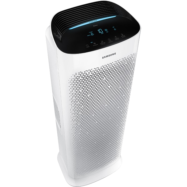 Purificator aer SAMSUNG AX90R7080WD/EU, 3 trepte viteza, Hepa, Wi-Fi, alb-negru