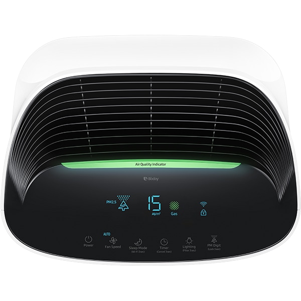 Purificator aer SAMSUNG AX90R7080WD/EU, 3 trepte viteza, Hepa, Wi-Fi, alb-negru