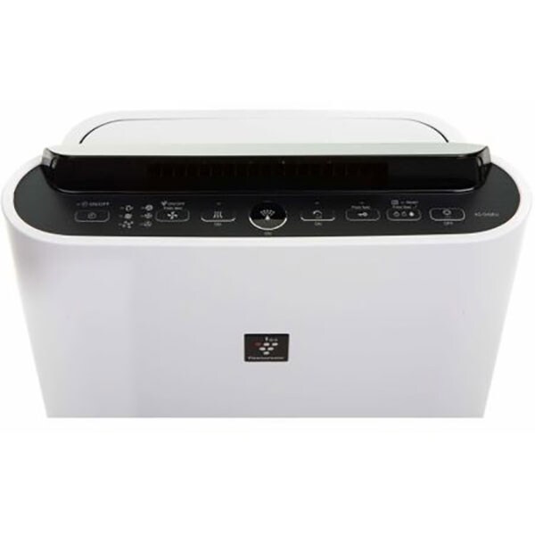 Purificator aer SHARP Plasmacluster KC-D40EUW, 3 trepte viteza, HEPA, ionizare, umidificare, alb-negru 