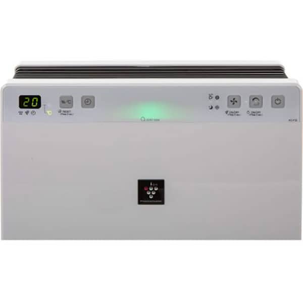 Purificator aer SHARP Plasmacluster KC-F32EU-W, 3 trepte viteza, HEPA, ionizare, umidificatoare, alb-negru 