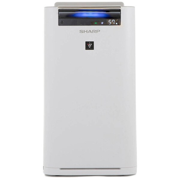 Purificator aer SHARP Plasmacluster KCG60EUW, 3 trepte viteza, HEPA, ionizare, umidificare, alb
