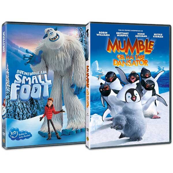 Pachet Aventurile lui Smallfoot / Mumble cel mai tare dansator