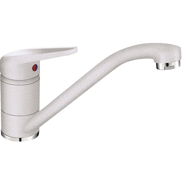 Pachet chiuveta FRANKE ROG 610, 1 cuva, granit + Baterie Novara Plus, alb