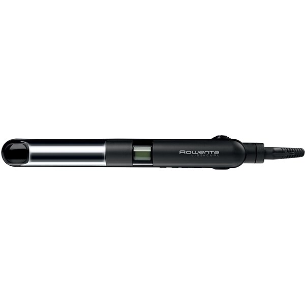 Placa de indreptat parul 2 in 1 ROWENTA Liss and Curl SF4210F0, 230 grade, LCD, invelis ceramic, negru 