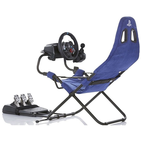 Scaun gaming PLAYSEAT Challenge Playstation Edition, albastru