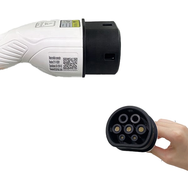 Statie portabila de incarcare masini electrice ZENCAR Z Series, monofazat, 7.4 kW, 32A, Type 2, cablu 5m, negru