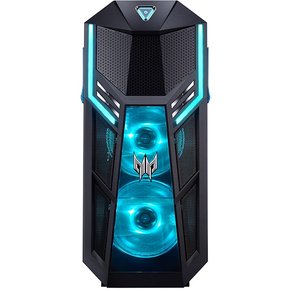 Sistem Desktop Gaming ACER Predator Orion 5000, Intel Core i5-10400F pana la 4.3GHz, 16GB, 1TB + SSD 512GB, NVIDIA GeForce RTX 2070 Super 8GB, Windows 10 Home