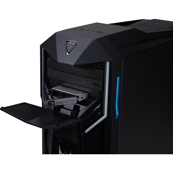 Sistem Desktop Gaming ACER Predator Orion 5000, Intel Core i5-10400F pana la 4.3GHz, 16GB, 1TB + SSD 512GB, NVIDIA GeForce RTX 2070 Super 8GB, Windows 10 Home