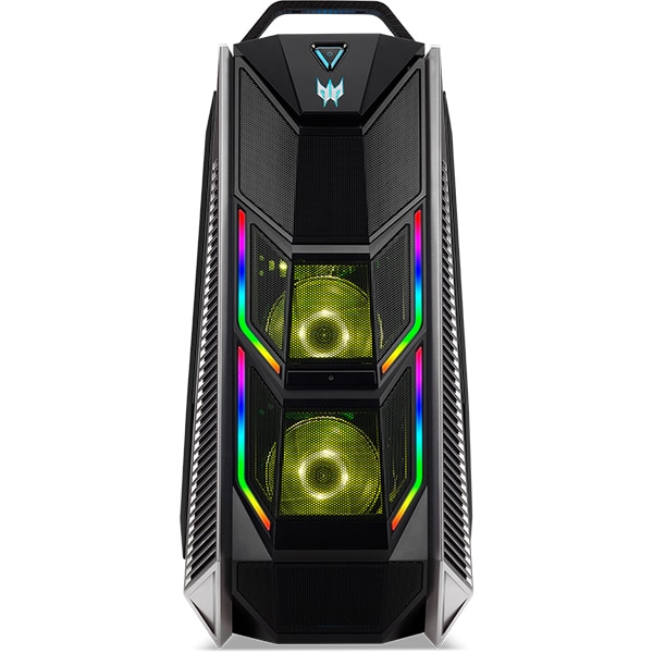 Sistem Desktop Gaming ACER Predator Orion 9000, Intel Core i7-9700K pana la 4.9GHz, 32GB, 2TB + SSD 1TB, NVIDIA GeForce RTX 2070 Super 8GB, Windows 10 Home