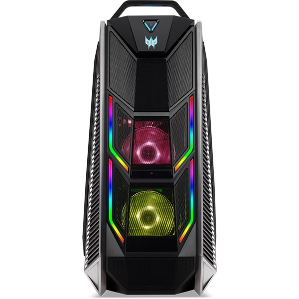 Sistem Desktop Gaming ACER Predator Orion 9000, Intel Core i7-9700K pana la 4.9GHz, 32GB, 2TB + SSD 1TB, NVIDIA GeForce RTX 2070 Super 8GB, Windows 10 Home