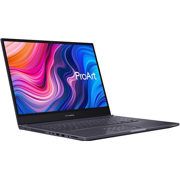 Laptop ASUS ProArt StudioBook H700GV-AV040R, Intel Xeon E-2276M pana la 4.7GHz, 17" WUXGA, 32GB, SSD 2 x 512GB, NVIDIA GeForce RTX 2060 6GB, Windows 10 Pro, Star Grey