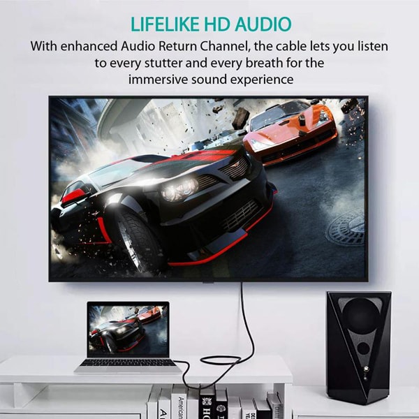 Cablu HDMI PROMATE proLink8K-200 vers 2.1, 8K, 2m, negru