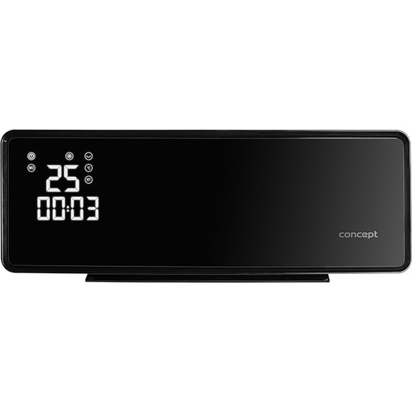 Aeroterma CONCEPT QH4001, 2 trepte viteza, 2000W, negru