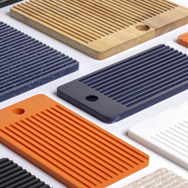 Platou branzetruri SPIN Queso, 25 x 2.5 cm, lemn, natur