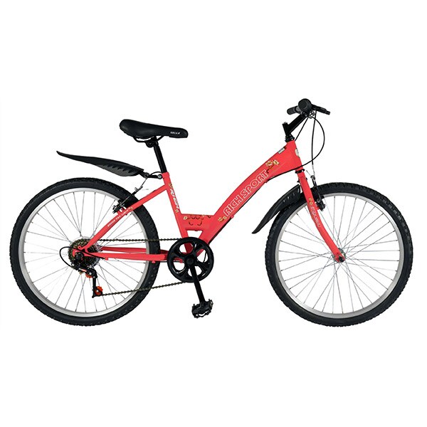 Bicicleta de Trekking RICH SPORT R2430A, 24", cadru otel, roz HK