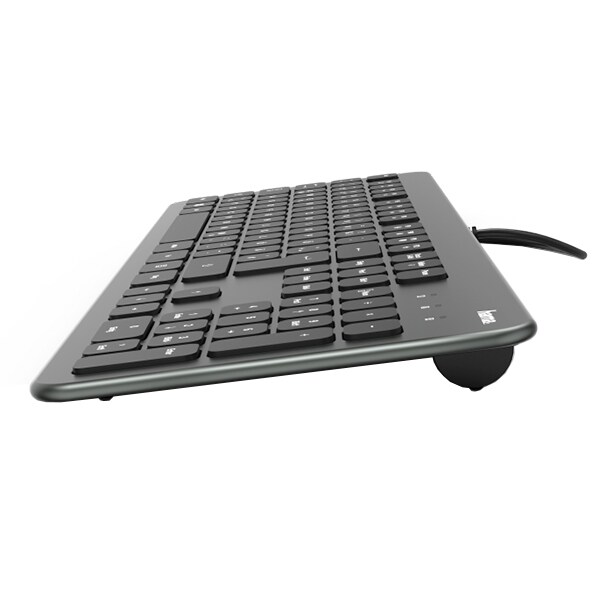 Tastatura cu fir HAMA KC-700, USB, Layout RO, negru-antracit